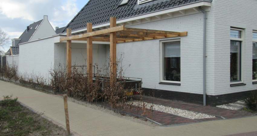 uitbouw pergola amersfoort